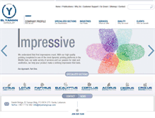 Tablet Screenshot of elyamangroup.com